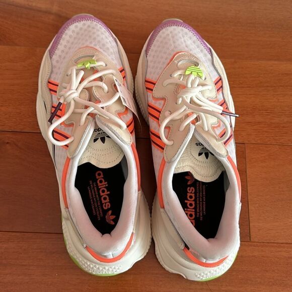 NWT adidas Ozweego 'Signal Green Purple' FX3814 size 11 - Picture 9 of 13